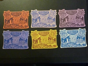 1909 Netherlands International Stamp Exhibition Cinderellas. mint, hinged - Bild 1 von 4