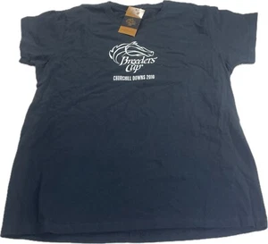 Breeders Cup 2010 Churchill Downs Black Shirt Size Large NWT - Picture 1 of 5