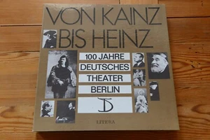 Von Kainz Bis Heinz / 100 Jahre Deutsches Theater Berlin 4 LP box LITERA  - Picture 1 of 7
