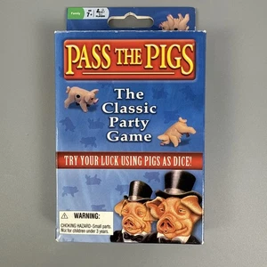 NUEVO Juego de dados de fiesta clásico Pass The Pigs 2014 sin usar COMPLETO en caja - Imagen 1 de 2