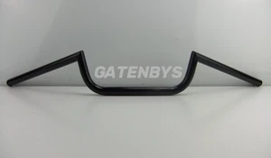 BLACK DROP Cafe Racer Clubman Motorcycle Handlebar 7/8' 32' LONG British ACE - Picture 1 of 13