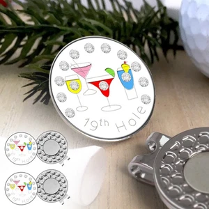 Accesorios de herramientas Divot para todos los patrones surtidos de pelotas de golf marcador sombrero clip - Imagen 1 de 18