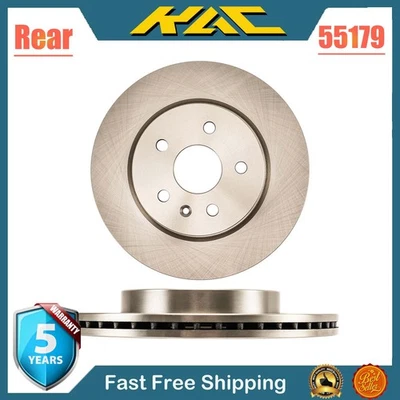 55179 REAR Brake Disc Rotors for 2019-2021 Chevrolet Camaro - Изображение 1 из 4