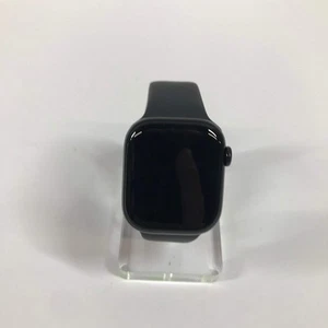 GPS Only Apple Watch Series 10 42MM Black Aluminum Black Sport Band A2997 - Picture 1 of 9