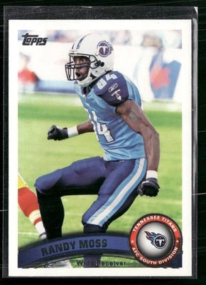 2011 Topps #258 Randy Moss - Image 1 of 2