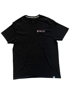 McGill University T-Shirt Russell Athletic Embroidered Logo Men's Size XL - Picture 1 of 3