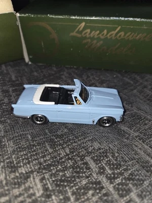 Lansdowne Models 1/43 Scale LDM19  1968 Triumph Vitesse Mk2 Top Down  Blue  - Image 1 of 4
