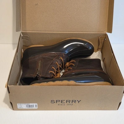 Botas de pato acolchadas impermeables al aire libre Sperry de agua salada para mujer talla 9M Foto 1 de 4