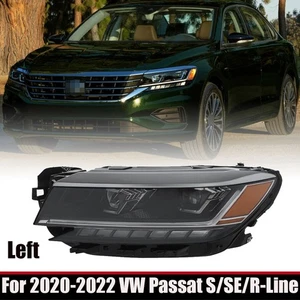 LED DRL Headlamp Left Driver Side Headlight For 2020-2022 VW Passat S/SE/R-Line - Picture 1 of 10