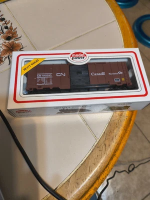 HO Scale Model Power Heavyweight Canadian National Manitoba 40’ Box Car #7958 - Image 1 of 4