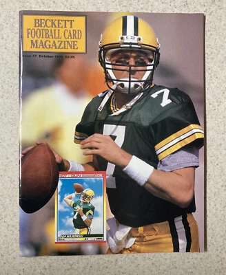 BECKETT NFL FOOTBALL CARD MONTHLY # 7 DON MAJKOWSKI / WALTER PAYTON October 1990 Foto 1 de 4