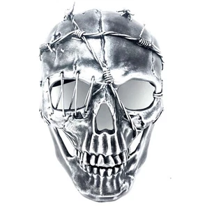 Steampunk Style Masquerade Party Mask Halloween Costume Skull Ball Masks - Picture 1 of 18