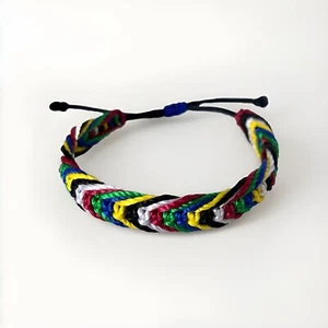 Südafrika Kenia Flagge Armband Armreif Bracelet Unisex personalisiert verstellbar - Bild 1 von 3
