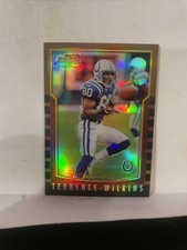 Terrence Wilkins 2000 Bowman Chrome Refractors Indianapolis Colts #70 - NM+