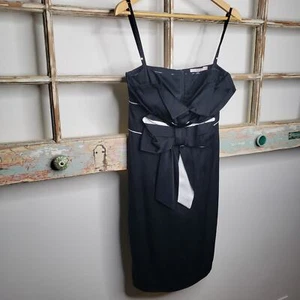 Vestido RED VALENTINO Alta Costura Blanco y Negro Talla 42 / EE. UU. Talla 6 - Imagen 1 de 21