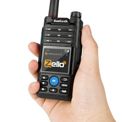 HamGeek HG-369 POC Radio Walkie Talkie Wifi Bluetooth 2G/3G/4G Network Radio SZ