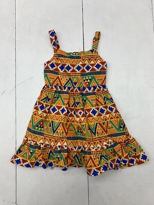 Nannette Baby Toddler Girls Yellow Geometric Print Dress Size 3T - Image 1 of 4