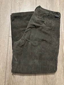 Vintage Nautica Loose Fit Corduroy Pants Mens 34x32 Brown - Picture 1 of 4