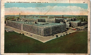 Miller Rubber Company Akron Ohio veröffentlicht 1925 Briefmarke Postkarte PC393 - Bild 1 von 2