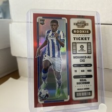 2022 Panini Chronicles Contenders Optic Rookie Ticket Mohamed-Ali Cho Red /99
