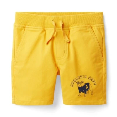 Pantalones Cortos Janie and Jack Atléticos Sarga Brillo Dorado Bulldog Niños 7 NUEVO Foto 1 de 3