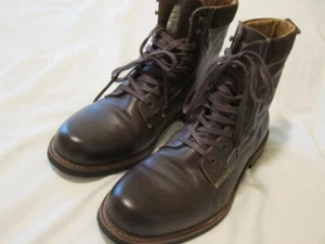 G. H. Bass OTHELLO Men’s Leather Boots -Brown - Size 13 M - Picture 1 of 16