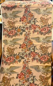Repro 1850 Eagle Floral Quilt Fabric Mary Koval “American Beauty” RARE OOP - Picture 1 of 4