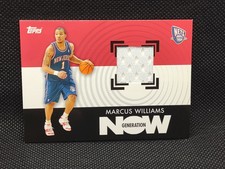 2007-08 Topps (Marcus Williams) Generation Now Patch Card #GNR-MW