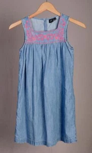 Gap, Kids Denim, Embroydered, Sundress, Size L - Picture 1 of 3