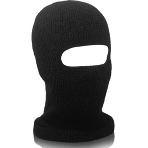 One 1 Hole Ski Full Face Mask Winter Cap Balaclava Hood Beanie Tactical Mask hat - Picture 1 of 4