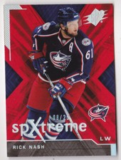 07-08 SPX Rick Nash /25 SPXtreme SPECTRUM Blue Jackets 2007