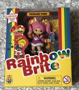 New The Loyal Subjects Rainbow Brite 40th Anniversary Tickled Pink Figure 2.5" - Picture 1 of 6