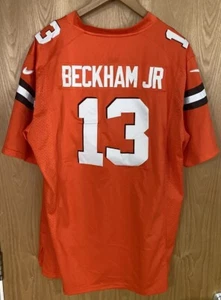 Nike Beckham Jr XL OBJ Odell Cleveland Browns Dawg Pound Men's On Field Jersey - Picture 1 of 17