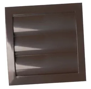 Lotto 9 - 4 Pollici Marrone Asciugatrice Coperchio Ventilazione Griglia Gravità Non Ritorno Rubinetto Rotondo - Foto 1 di 7