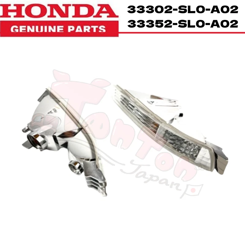 Honda ACURA 91-01 NSX NA1 NA2 Clear Front Bumper Lenses Lights Set Genuine - Image 1 of 4