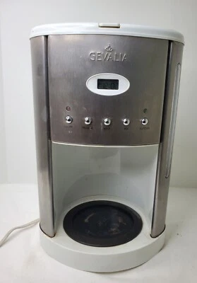 Gevalia CM500 Stainless Steel White 12 Cup Coffee Maker w/o Carafe Base Only  - Image 1 of 4