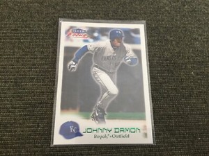 2000 Fleer Focus Masterpiece Mania Royals Baseball Card #91 Johnny Damon/300