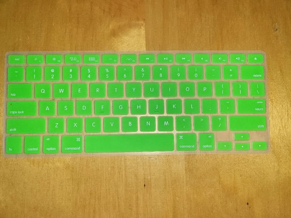 Thin Silicone Keyboard Cover Skin Macbook Air, pro, HP laptop STANDARD FAST SHIP - Image 1 of 1