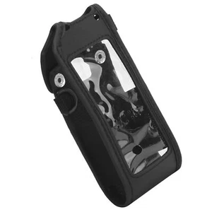 Walkie Talkie Soft Case Leather Cover for Anytone AT-D878UV Plus Two-Way Radio d - Zdjęcie 1 z 15