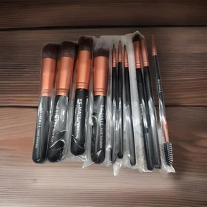 Makeup Brush Eyeshadow Foundation Brushes 10 NIB BS-Mall Professional Cosmetic - Imagen 1 de 5