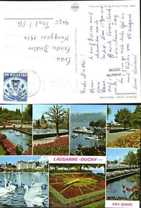722190 Lausanne-Ouchy ses quais Schiff Dampfer - Picture 1 of 1