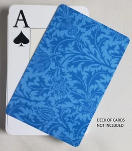 Premium Bridge Size Blue Cut Card For Poker Dealer Stiff and Flexible Plastic - Picture 1 of 1