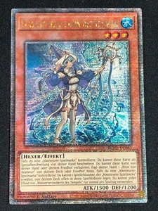 YUGIOH WATER ENCHANTRESS OF THE TEMPLE BLMR-DE065 1ST QUARTER CENTURY NM GERMAN - Picture 1 of 1