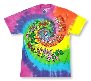 Grateful Dead Shirt Mens 2XL Spiral Trippy Bears TIE DYE Unique T-Shirt Tee Gift - Picture 1 of 5