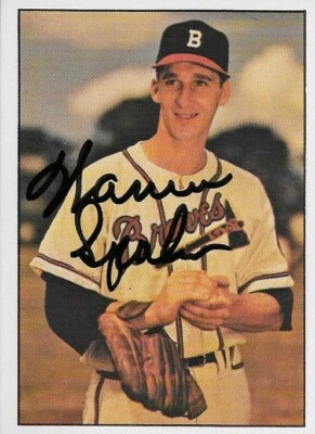 1979 TCMA Stars of the 50s Warren Spahn Autographed Card   - Image 1 of 2