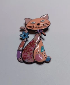fashion cat pin - Picture 1 of 2