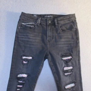 Cult of Individuality Jeans 32x32 Mens Punk Super Skinny Distressed NWT - Picture 1 of 21