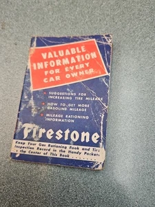 Firestone Reifenheft 1943 - Bild 1 von 9