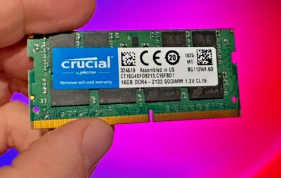 CT16G4SFD8213 CRUCIAL 16GB DDR4 2133 SODIMM 2Rx8 PC4-17000 1.2V 260-PIN SDRAM - Image 1 of 4