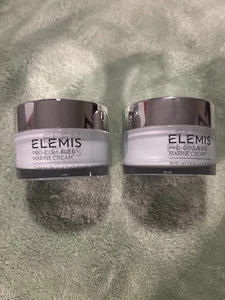 ELEMIS 2 Pro-Collagen Marine  Day Creams. Each Jar Is 30 ML New Sealed No Box’s - Picture 1 of 1